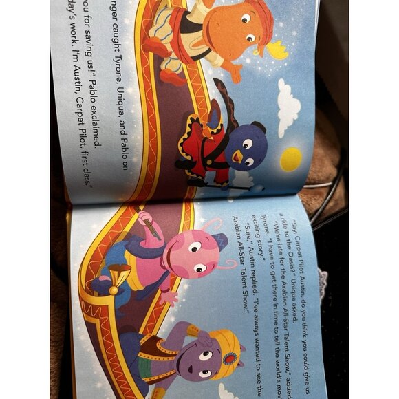 The Backyardigans the Travelers Tale Hardcover Book By Erica David - Picture 13 of 16